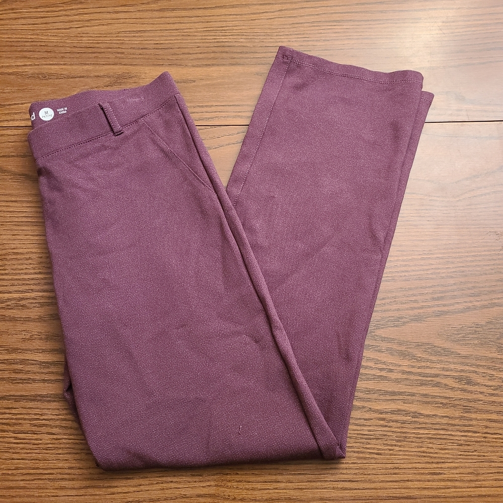 Betabrand Mauve Pull On Pants in Size Medium Petite
